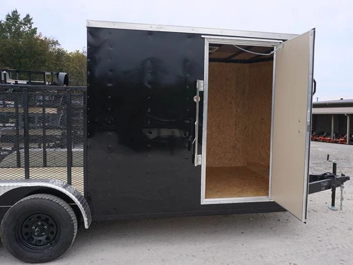 SLE Enclosed Trailers Enclosed Utility Hybrid Trailer 7'x18' With Side Door- Lawn Mower Equipment Hauler Storage 8 SLE Enclosed Trailers Enclosed Utility Hybrid Trailer 7'x18' With Side Door- Lawn Mower Equipment Hauler Storage - Image 6
