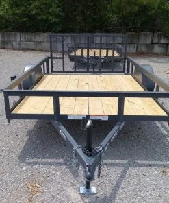 Alternative view of SLE Utility Trailers Utility Trailer 6.4' X 10' Reinforced Dove Tail Gate