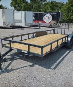 SLE Utility Trailers Utility Trailer 6.4 X 18 Tandem Dove 3500 Lb Axles -Husqvarna Sales Store 20210803 111525