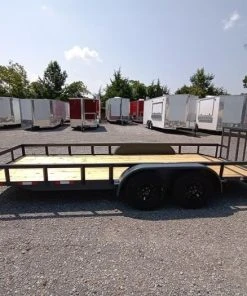 SLE Utility Trailers Utility Trailer 6.4 X 18 Tandem Dove 3500 Lb Axles -Husqvarna Sales Store 20210803 111539
