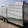 SLE Enclosed Trailers Enclosed Trailer 8.5'x26' White - Car Motorcycle Hauler Storage -Husqvarna Sales Store 4 1