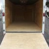 SLE Enclosed Trailers Enclosed Trailer 7'x16' White - V-Nose W/ Splash Guard Cargo Trailer Storage -Husqvarna Sales Store 5 18 3