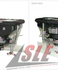 Alternative view of JRCO Electronic Broadcast Spreader Walkbehind Stand-On 504JRCO