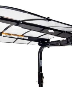 Alternative view of Femco TuffTop SS4444W White Canopy Sunshade - Swisher Mowers