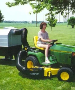Trac Vac 860 Lawn Mower Bagger Vacuum 3 Point Hitch 8 Hp Briggs