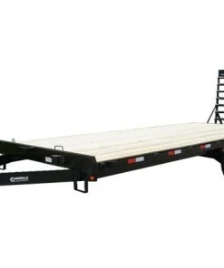 SLE Utility Trailers 8.5x22 Deckover Utility Trailer (2) 5,200lb Axles With Standup Ramps