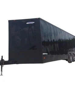 SLE Enclosed Trailers Enclosed Trailer 8.5' X 24' Blackout Equipment Hauler Storage