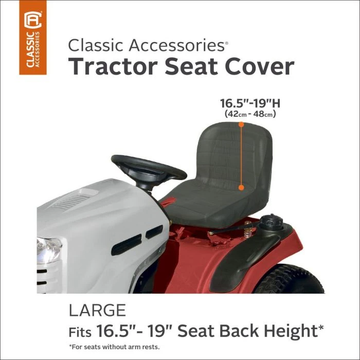 Classic Accessories 52-152-043201-RT Deluxe Large Lawn Tractor Seat Cover 6 Classic Accessories 52-152-043201-RT Deluxe Large Lawn Tractor Seat Cover - Image 4