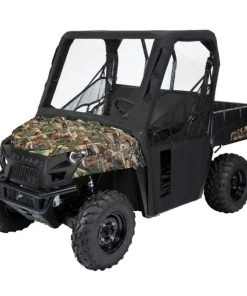 Alternative view of Classic Accessories Classic 52-242-010401-RT Polaris Ranger Mid-Size UTV Cab Enclosure Black