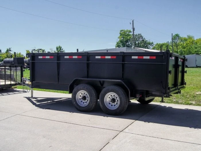 SLE Dump Trailers 7x14 Telescopic Dump Trailer With 3ft Sides (2) 7K Axles 5 SLE Dump Trailers 7x14 Telescopic Dump Trailer With 3ft Sides (2) 7K Axles - Image 3
