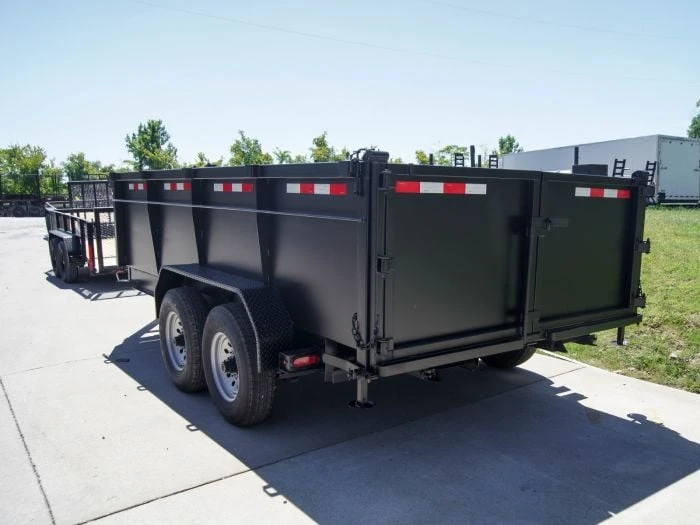 SLE Dump Trailers 7x14 Telescopic Dump Trailer With 3ft Sides (2) 7K Axles 6 SLE Dump Trailers 7x14 Telescopic Dump Trailer With 3ft Sides (2) 7K Axles - Image 4