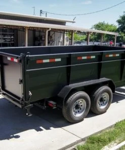 SLE Dump Trailers 7x14 Telescopic Dump Trailer With 3ft Sides (2) 7K Axles 13 SLE Dump Trailers 7x14 Telescopic Dump Trailer With 3ft Sides (2) 7K Axles -Husqvarna Sales Store dsc00024 5