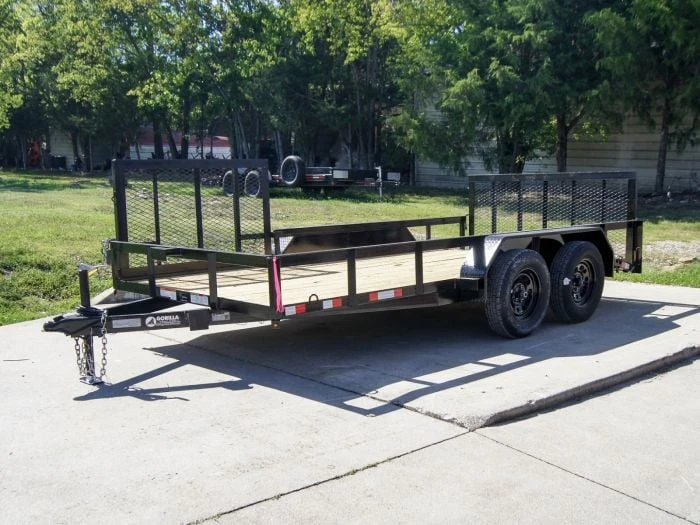 SLE Utility Trailers 7x14 Utility Trailer With Side Gate And Dbl Brake (2) 3,500lb Axle 5 SLE Utility Trailers 7x14 Utility Trailer With Side Gate And Dbl Brake (2) 3,500lb Axle - Image 3