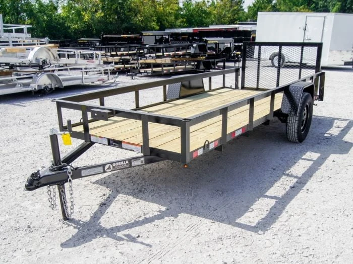 SLE Utility Trailers 5x14 Dovetail Utility Trailer 3,500lb Axle 3 SLE Utility Trailers 5x14 Dovetail Utility Trailer 3,500lb Axle