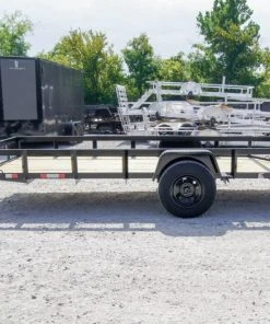 Alternative view of SLE Utility Trailers 5x14 Dovetail Utility Trailer 3,500lb Axle