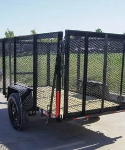 SLE Utility Trailers 5x10 Straight Deck Utility Trailer 4ft Mesh Sides 3500lb 11 SLE Utility Trailers 5x10 Straight Deck Utility Trailer 4ft Mesh Sides 3500lb -Husqvarna Sales Store dsc00489 4