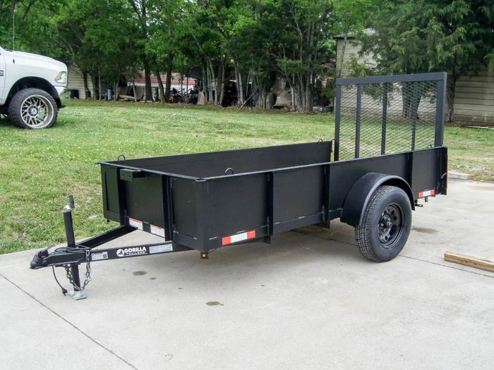 SLE Utility Trailers 5' X 10' Utility Trailer Straight Deck 18" Sides Tall Gate 3 SLE Utility Trailers 5' X 10' Utility Trailer Straight Deck 18" Sides Tall Gate