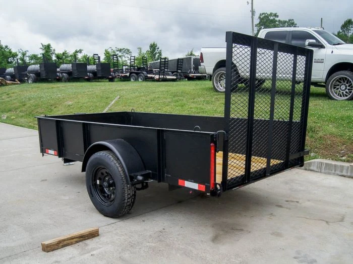 SLE Utility Trailers 5' X 10' Utility Trailer Straight Deck 18" Sides Tall Gate 6 SLE Utility Trailers 5' X 10' Utility Trailer Straight Deck 18" Sides Tall Gate - Image 4