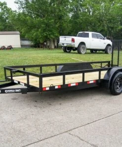 SLE Utility Trailers 6.4x16 Straight Deck Utility Trailer (2) 3500lb Axles -Husqvarna Sales Store dsc00650 2