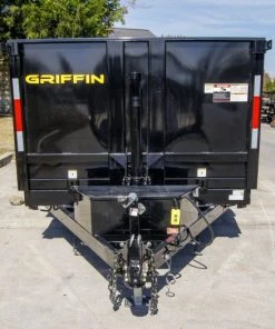 Alternative view of SLE Dump Trailers 7x14 Telescopic Dump Trailer With 4ft Sides (2) 7K Axles