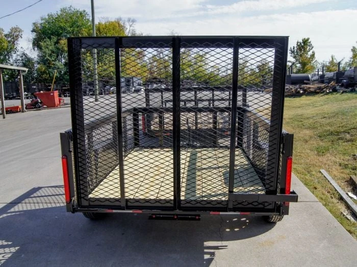 SLE Utility Trailers 5x8 Straight Deck Utility Trailer With 2ft Mesh Side 3500lb Axle 5 SLE Utility Trailers 5x8 Straight Deck Utility Trailer With 2ft Mesh Side 3500lb Axle - Image 3