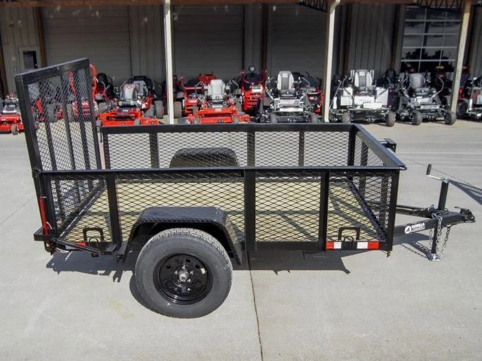 SLE Utility Trailers 5x8 Straight Deck Utility Trailer With 2ft Mesh Side 3500lb Axle 7 SLE Utility Trailers 5x8 Straight Deck Utility Trailer With 2ft Mesh Side 3500lb Axle - Image 5