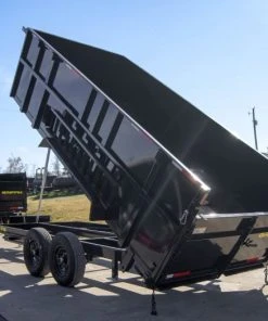 SLE Dump Trailers 7x16 Telescopic Dump Trailer With 4ft Sides (2) 7K Axles -Husqvarna Sales Store dsc01616 2