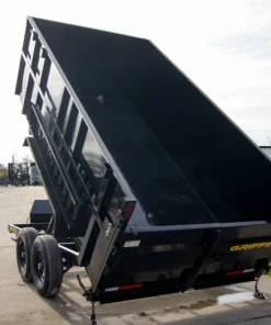 SLE Dump Trailers 7x14 Hydraulic Dump Trailer With 4ft Sides (2) 7K Axles -Husqvarna Sales Store dsc02108
