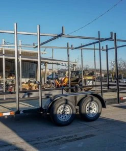 SLE Utility Trailers 6.4 X 16 Straight Deck Tandem Axle Utility Trailer W/ 6ft Ladder Racks 10 SLE Utility Trailers 6.4 X 16 Straight Deck Tandem Axle Utility Trailer W/ 6ft Ladder Racks -Husqvarna Sales Store dsc02183 1