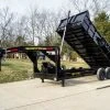 SLE Dump Trailers 7x16 Gooseneck Telescopic Dump Trailer With 2ft Sides (2) 7K Axles -Husqvarna Sales Store dsc02602 3