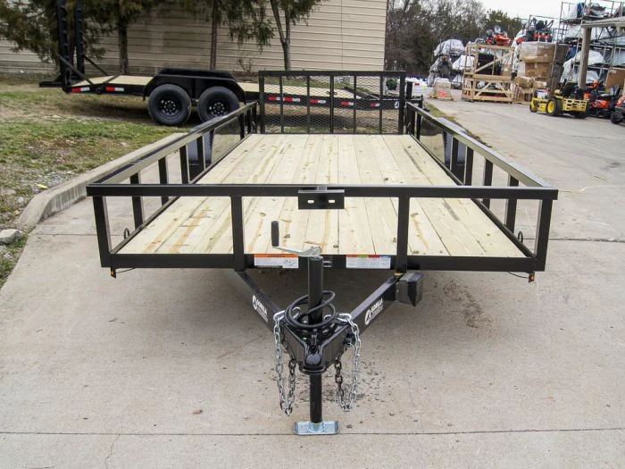 SLE Utility Trailers 7x20 Tube Top Dovetail Utility Trailer (2) 3500lb Axles 4 SLE Utility Trailers 7x20 Tube Top Dovetail Utility Trailer (2) 3500lb Axles - Image 2