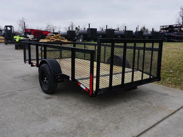 SLE Utility Trailers 5x8 Straight Deck Utility Trailer With 2ft Side Rails 3500lb Axle 4 SLE Utility Trailers 5x8 Straight Deck Utility Trailer With 2ft Side Rails 3500lb Axle - Image 2