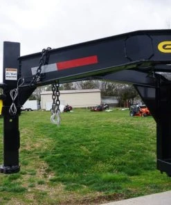Alternative view of SLE Dump Trailers Hydraulic 7'x16' 2ft Side Gooseneck Dump Trailer (2) 7K Axles