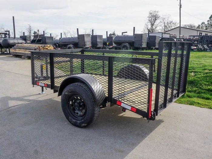 SLE Utility Trailers 5'x8' Utility Trailer Dovetail With 2' Mesh Sides 5 SLE Utility Trailers 5'x8' Utility Trailer Dovetail With 2' Mesh Sides - Image 3