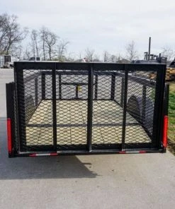 SLE Utility Trailers 5'x8' Utility Trailer Dovetail With 2' Mesh Sides 11 SLE Utility Trailers 5'x8' Utility Trailer Dovetail With 2' Mesh Sides -Husqvarna Sales Store dsc05744 2
