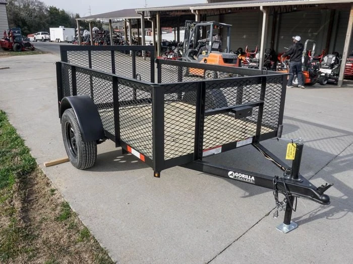 SLE Utility Trailers 5'x8' Utility Trailer Dovetail With 2' Mesh Sides 7 SLE Utility Trailers 5'x8' Utility Trailer Dovetail With 2' Mesh Sides - Image 5