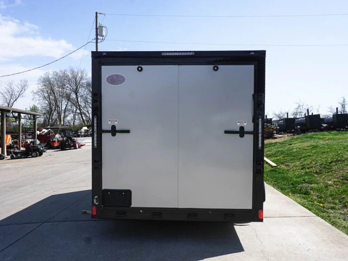 SLE Enclosed Trailers 7x12 Enclosed Trailer Silver V-Nose Blackout Package 3,500lb Axle Storage 8 SLE Enclosed Trailers 7x12 Enclosed Trailer Silver V-Nose Blackout Package 3,500lb Axle Storage - Image 6