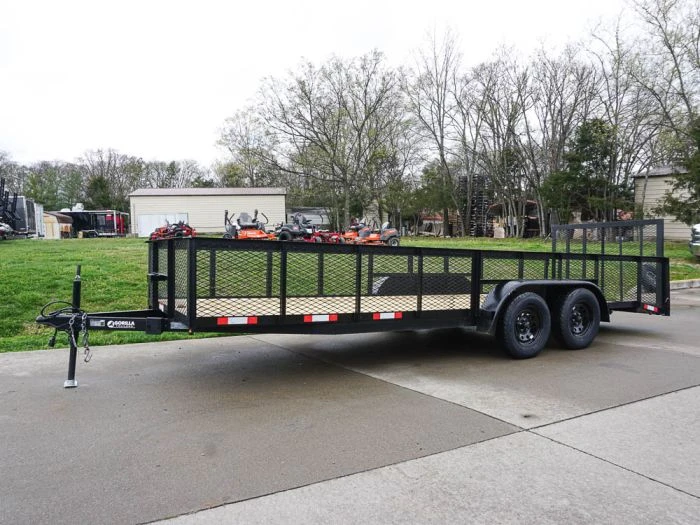 SLE Utility Trailers 6.4x20 2ft Mesh Sides Utility Trailer Dovetail (2) 3500lb Axle 5 SLE Utility Trailers 6.4x20 2ft Mesh Sides Utility Trailer Dovetail (2) 3500lb Axle - Image 3