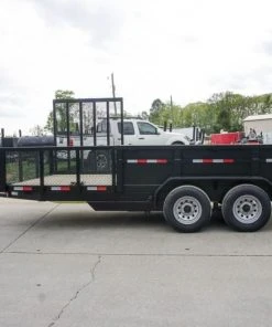 Alternative view of SLE Dump Trailers 7x16 Hybrid Hydraulic Dump Trailer With 2ft Sides (2) 6K Axles