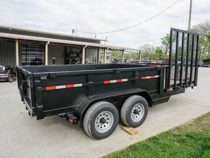 SLE Dump Trailers 7x16 Hybrid Hydraulic Dump Trailer With 2ft Sides (2) 6K Axles 7 SLE Dump Trailers 7x16 Hybrid Hydraulic Dump Trailer With 2ft Sides (2) 6K Axles - Image 5