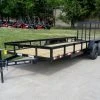 SLE Utility Trailers 6.4x18 Straight Deck Utility Trailer With Tall Gate (2) 3500lb Axles -Husqvarna Sales Store dsc07238