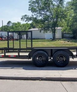 SLE Utility Trailers 7x14 Straight Deck Utility Trailer With Side Gate (2) 3500lb Axles 11 SLE Utility Trailers 7x14 Straight Deck Utility Trailer With Side Gate (2) 3500lb Axles -Husqvarna Sales Store dsc07815 1