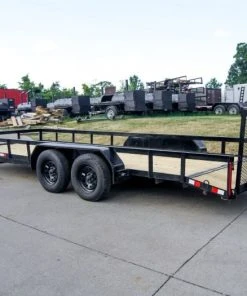 SLE Utility Trailers 7x20 Dovetail Utility Trailer (2) 3500lb Axles -Husqvarna Sales Store dsc08012 2