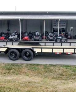 SLE Utility Trailers 7x20 Dovetail Utility Trailer (2) 3500lb Axles -Husqvarna Sales Store dsc08015 2