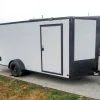 SLE Enclosed Trailers 7x14 Enclosed Trailer White V-Nose Blackout Package 3,500lb Axle Storage 1 SLE Enclosed Trailers 7x14 Enclosed Trailer White V-Nose Blackout Package 3,500lb Axle Storage -Husqvarna Sales Store dsc08125 2