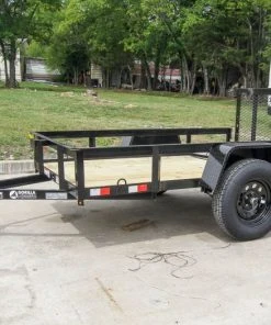 Alternative view of SLE Utility Trailers 5x8 Dovetail Utility Trailer Single 3,500lb Axle