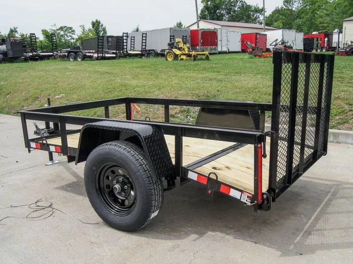 SLE Utility Trailers 5x8 Dovetail Utility Trailer Single 3,500lb Axle 5 SLE Utility Trailers 5x8 Dovetail Utility Trailer Single 3,500lb Axle - Image 3