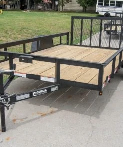 SLE Utility Trailers 6.4x12 Dovetail Utility Trailer Painted 3500lb Axle