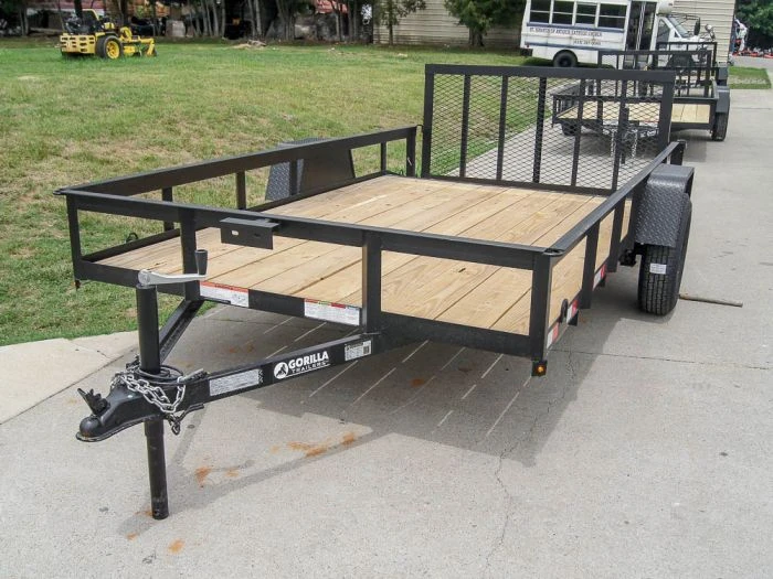 SLE Utility Trailers 6.4x12 Dovetail Utility Trailer Painted 3500lb