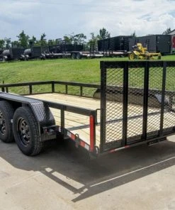 SLE Utility Trailers 7x14 Dovetail Utility Trailer (2) 3500lb Axles -Husqvarna Sales Store dsc08963 1